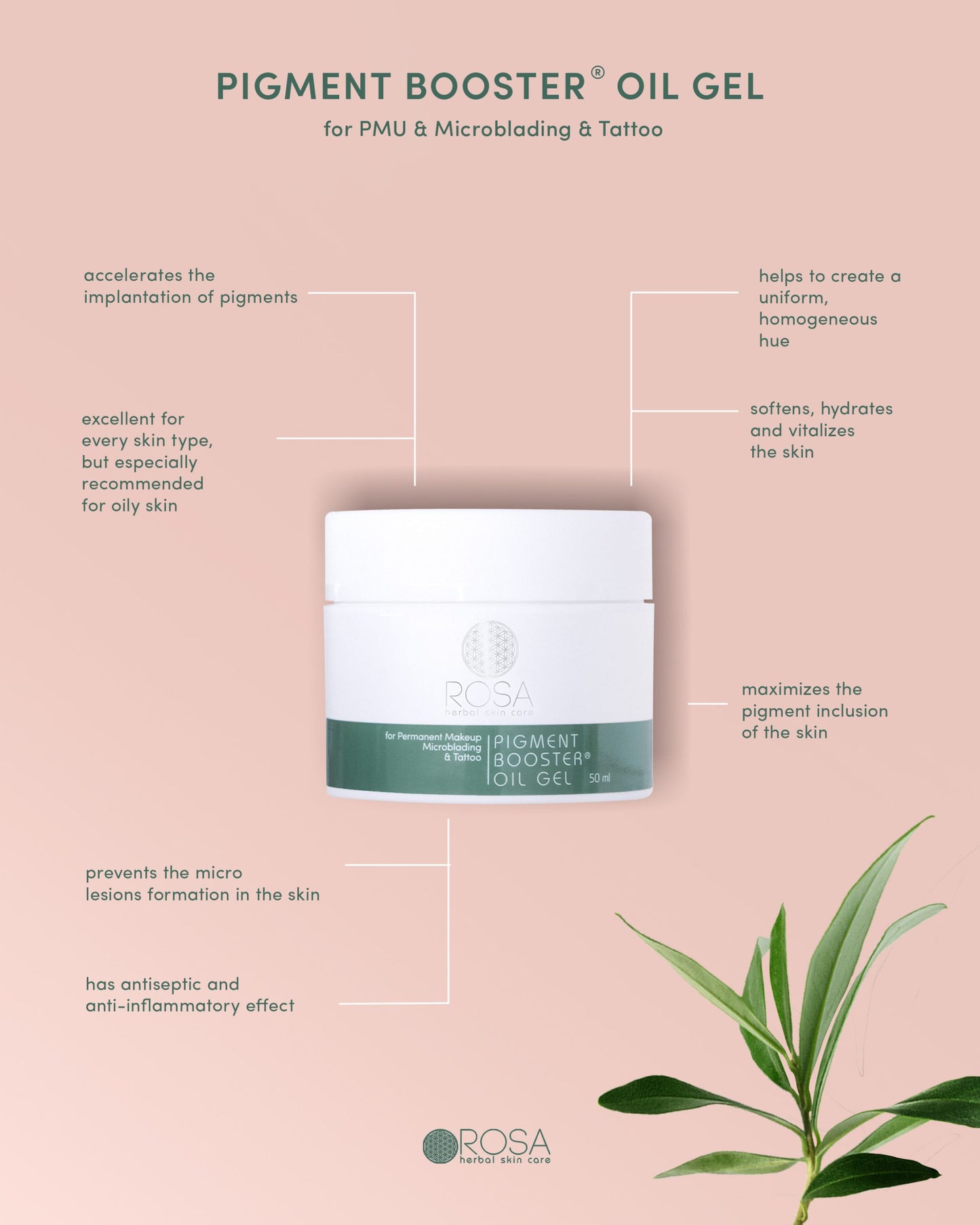 Pigment booster OIL GEL