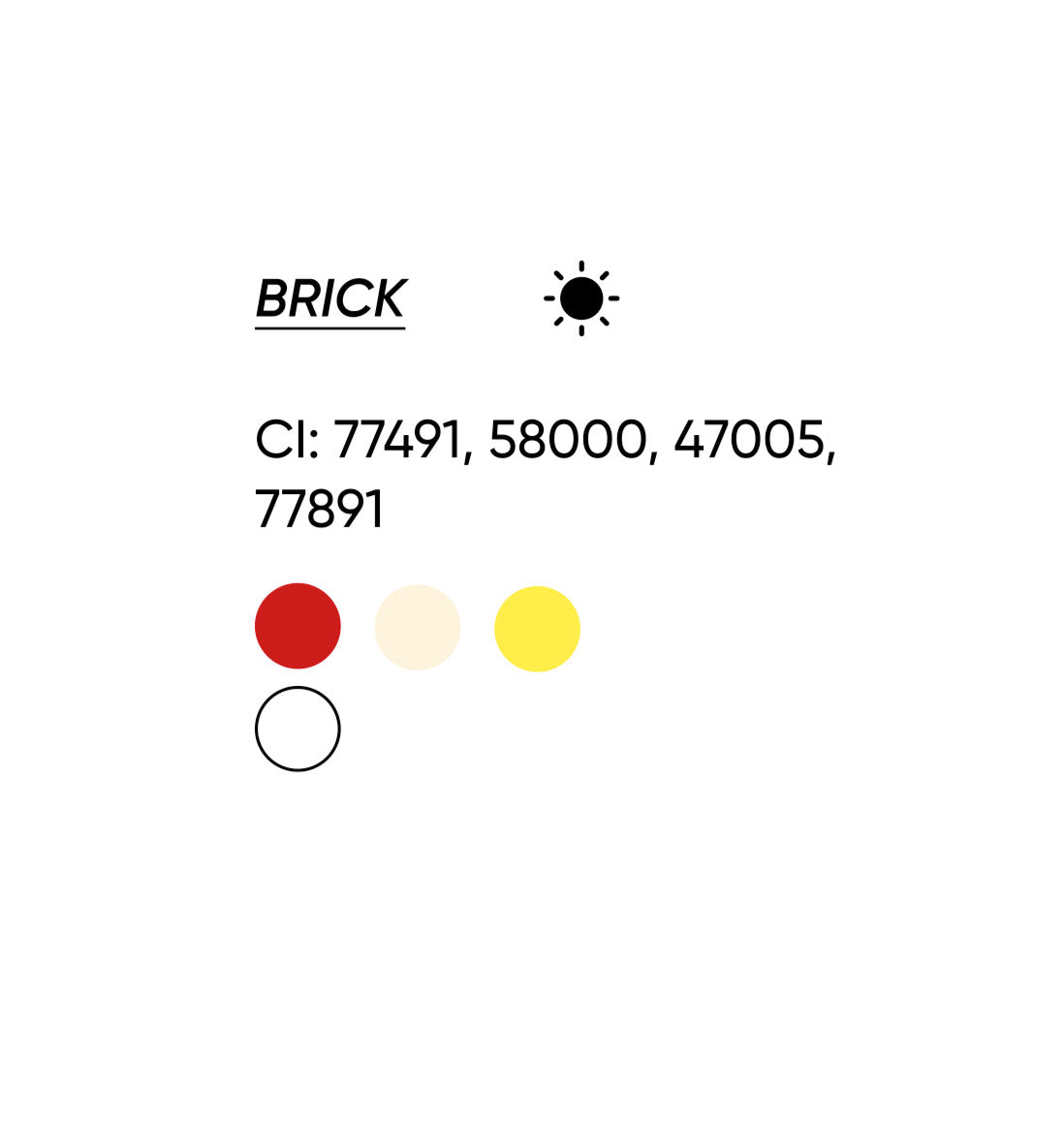 Brick 6ml