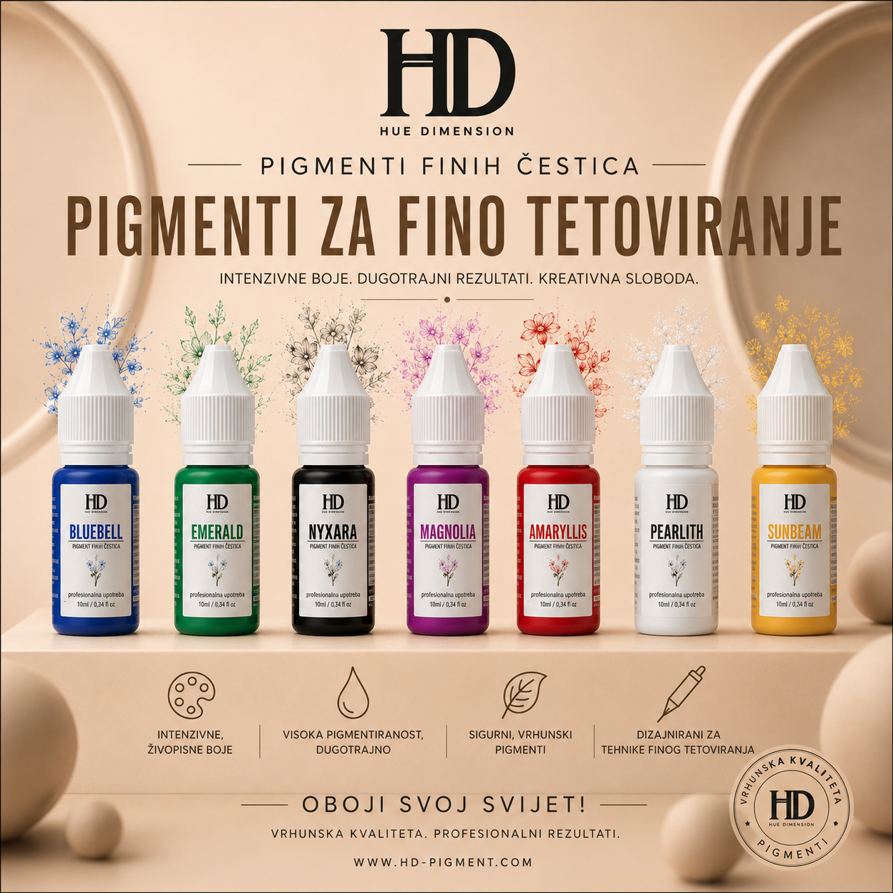 HD Fine Line Pigmenti